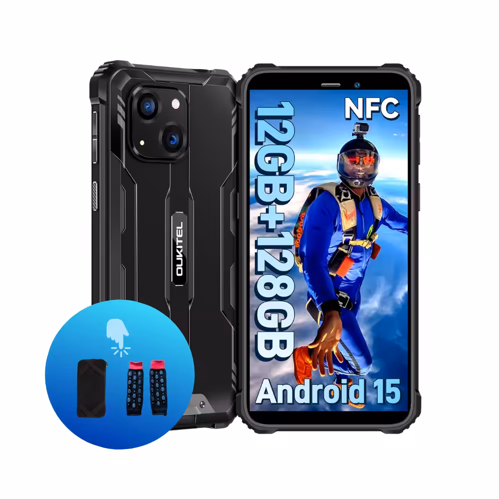 Oukitel WP32 | 16 GB (4GB+12GB) RAM + 128 GB ROM