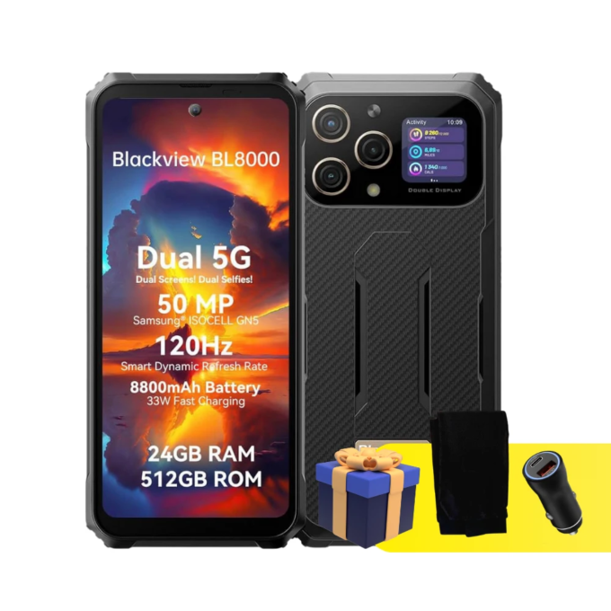 Blackview BL8000 - 5G | 24 GB RAM (12GB + 12GB) 512 GB ROM