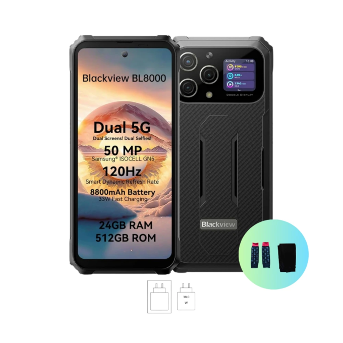 Blackview BL8000 - 5G | 24 GB RAM (12GB + 12GB) 512 GB ROM