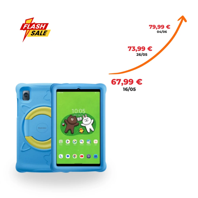Tablet Blackview Tab 60 Kids | 8GB (4GB+4GB) RAM 128 GB ROM