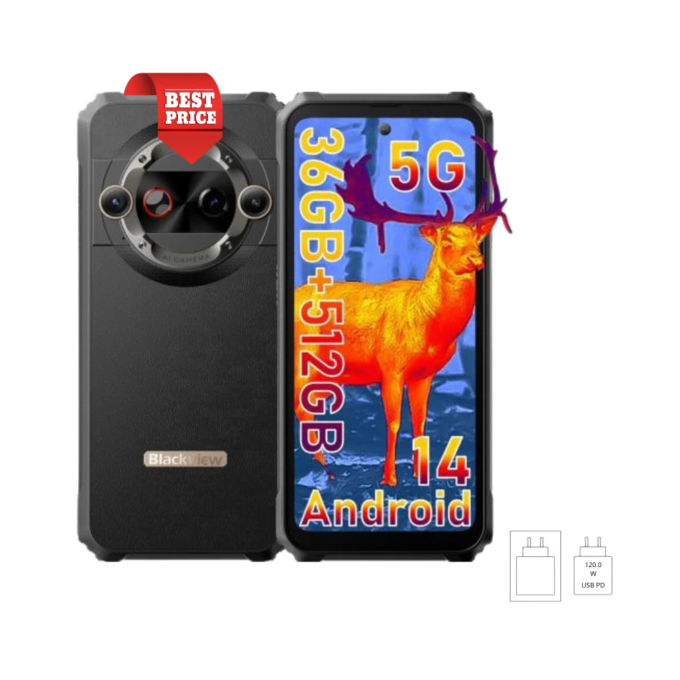 Blackview BL9000 PRO | 36 GB RAM (12GB + 24 GB) 512 GB ROM
