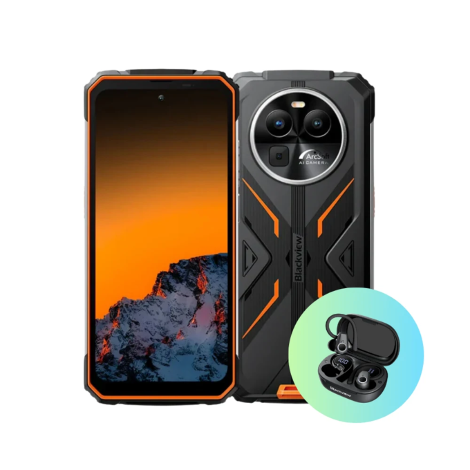 Blackview BV8100 | 24 GB (8GB+16GB) RAM 256 GB ROM - 170 Lantaarn Lumen