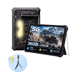 Blackview Active 10 Pro 5G Tablet - Zaklamp + Nylon rugzak tas