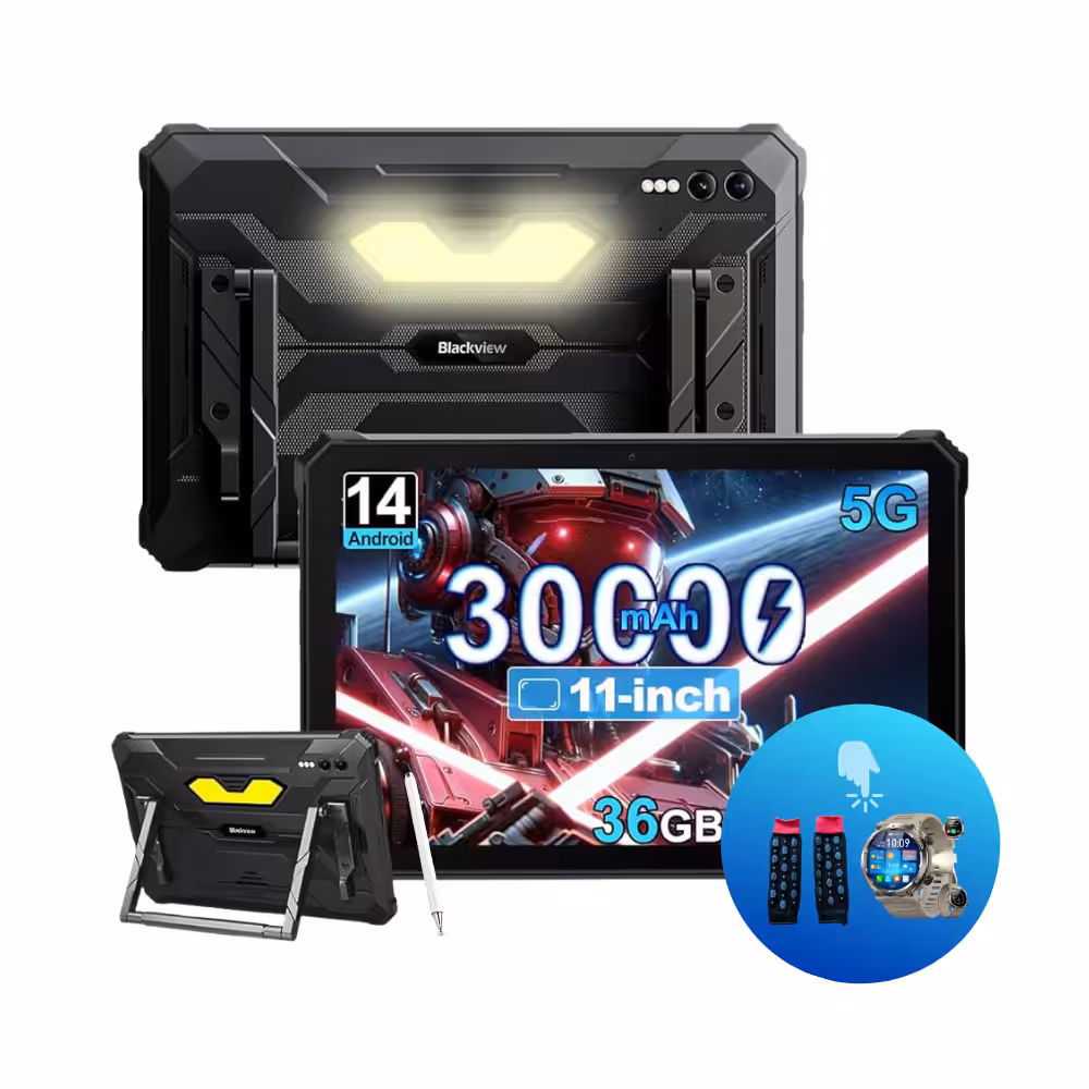 Blackview Active 10 Pro 5G Tablet - Zaklamp