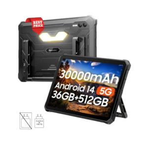 Blackview Active 10 Pro 5G Tablet - Zaklamp | 36 GB RAM 256 GB ROM