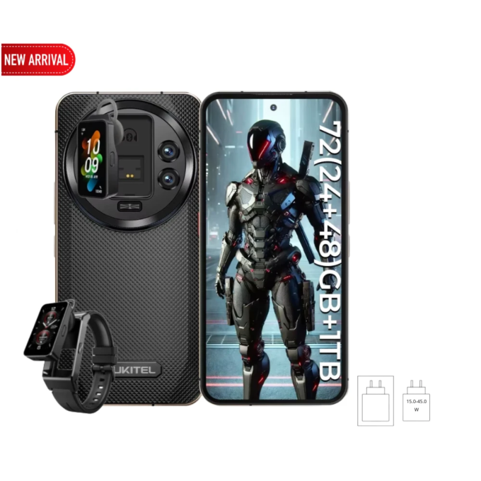 OUKITEL WP200 Pro | 72GB RAM (24GB+48GB) 1TB ROM