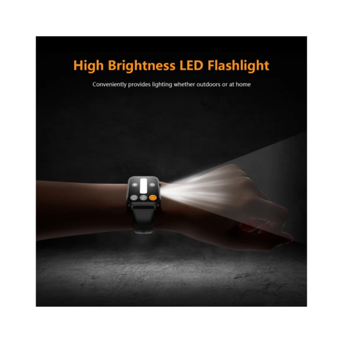 Blackview R30 Max- Smartwatch Led Flashlight - Afbeelding 4