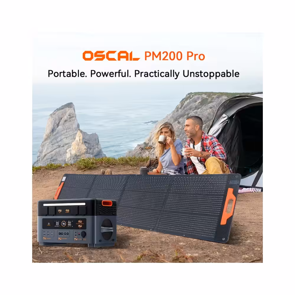 Oscal PM200 Pro – Draagbaar zonnepaneel van 200 W - Afbeelding 6