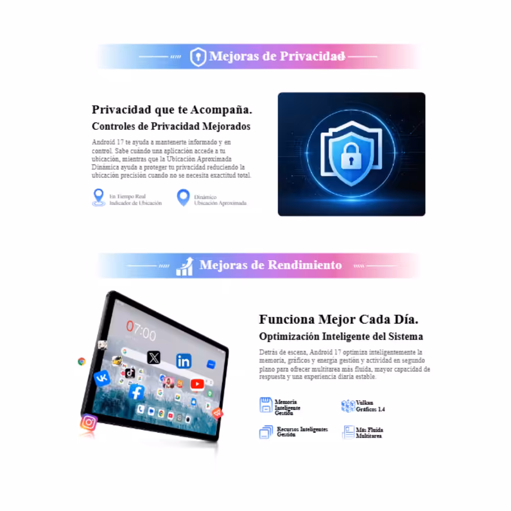 Blackview LINK 5: Tablet inteligente 11" con Android 17 - Afbeelding 8