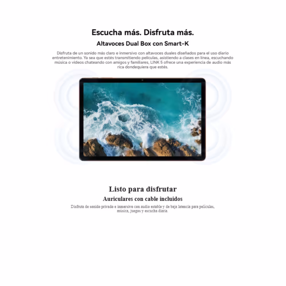 Blackview LINK 5: Tablet inteligente 11" con Android 17 - Afbeelding 10