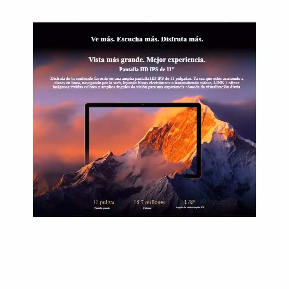 Blackview LINK 5: Tablet inteligente 11" con Android 17 - Afbeelding 11