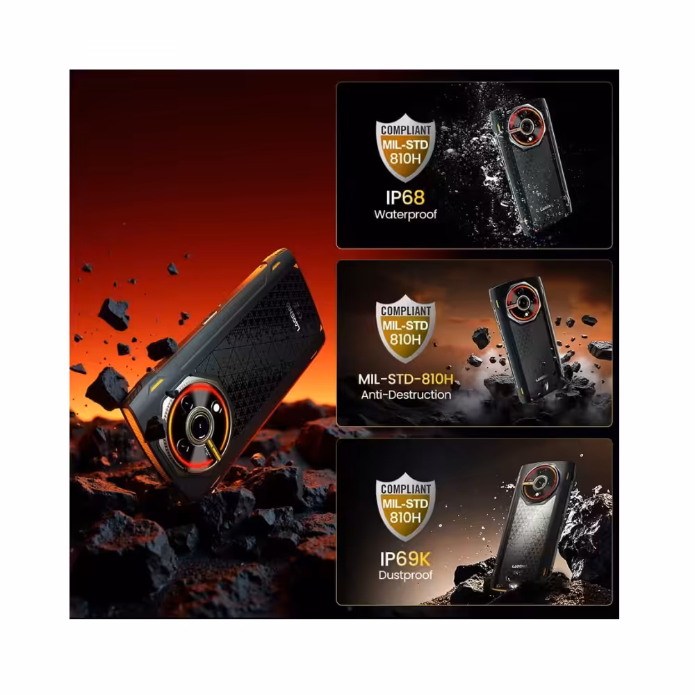 LAGENIO Panther 2 Pro: robuuste smartphone 600 Nits - Afbeelding 5