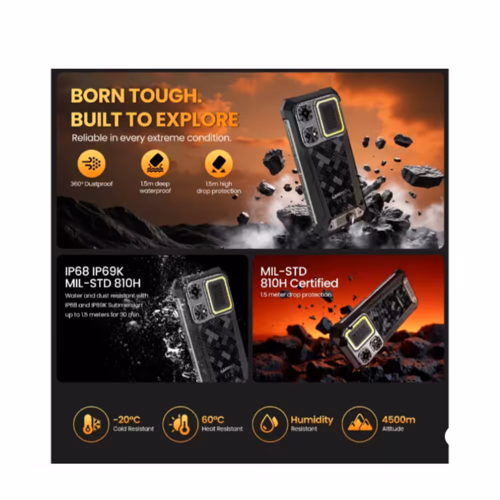 LAGENIO Rhino 1 Pro: Robuuste smartphone eSIM - Afbeelding 9